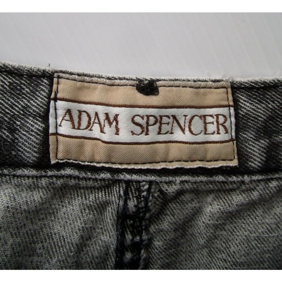 VINTAGE Adam Spencer Jeans 6 Mom High Rise Tapered Denim Acid Wash - Picture 8 of 11